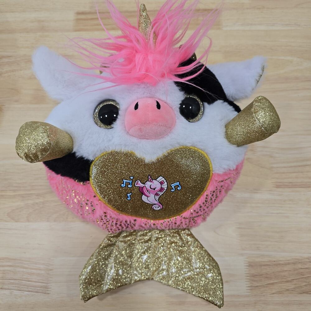 Rainbocorns Mermaidcorn Cow by ZURU Collectible Cuddle Plush Stuffed Animal